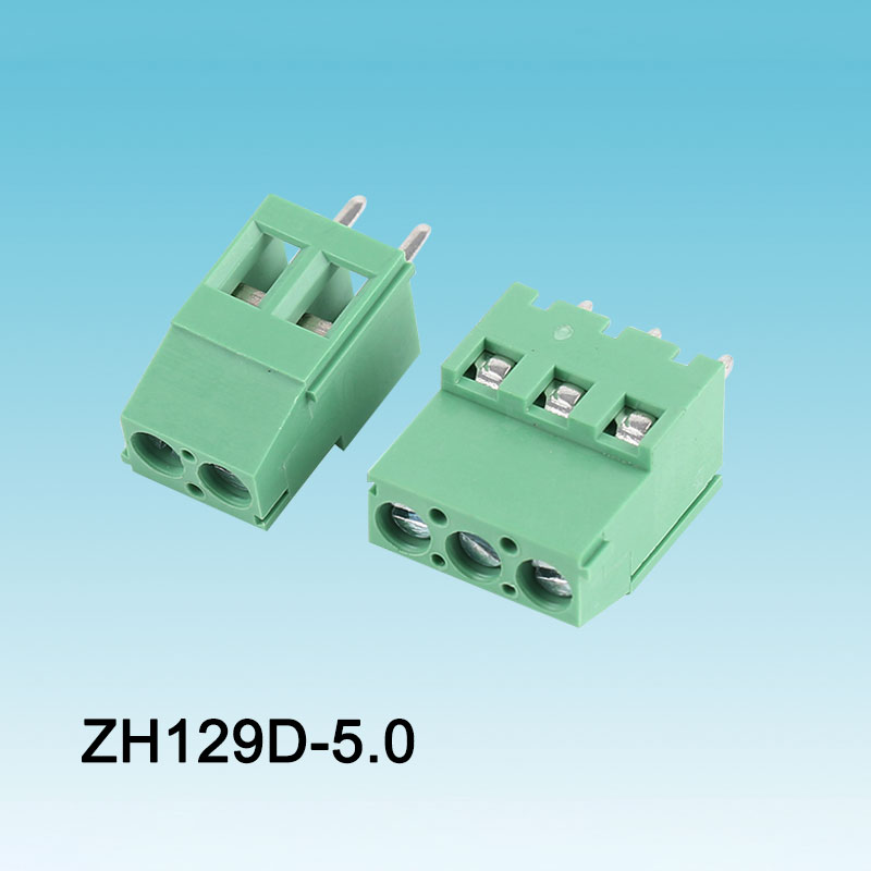 নীচে কভার সহ 129 PCB স্ক্রু টার্মিনাল