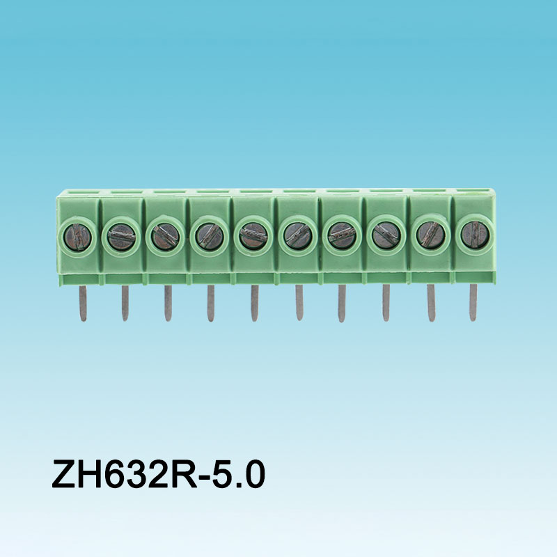 সবুজ বেন্ট সকেট PCB স্ক্রু টার্মিনাল